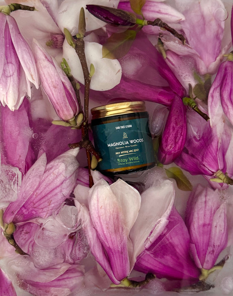 Magnolia Woods Coconut Wax Candle