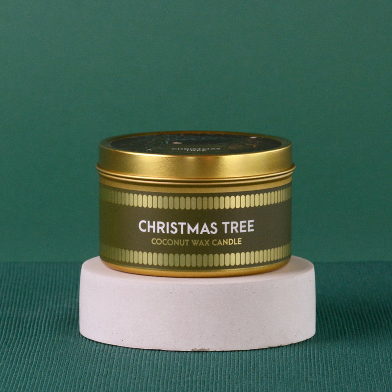 Christmas Tree Holiday Candle
