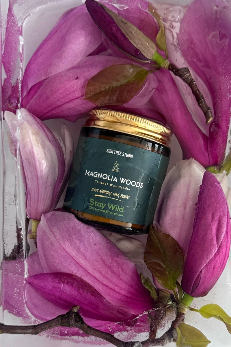 Magnolia Woods Coconut Wax Candle