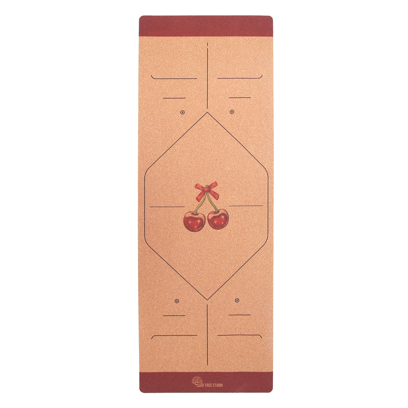 Cherry Cork Yoga Mat | 4.5MM