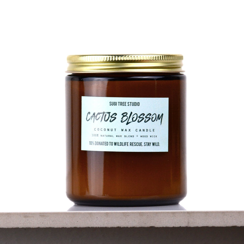 No. 03: Cactus Blossom Wood Wick Candle