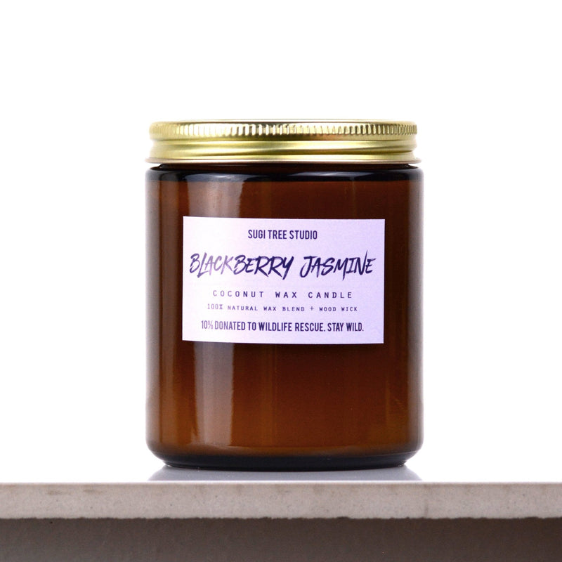 No. 06: Blackberry Jasmine Wood Wick Candle