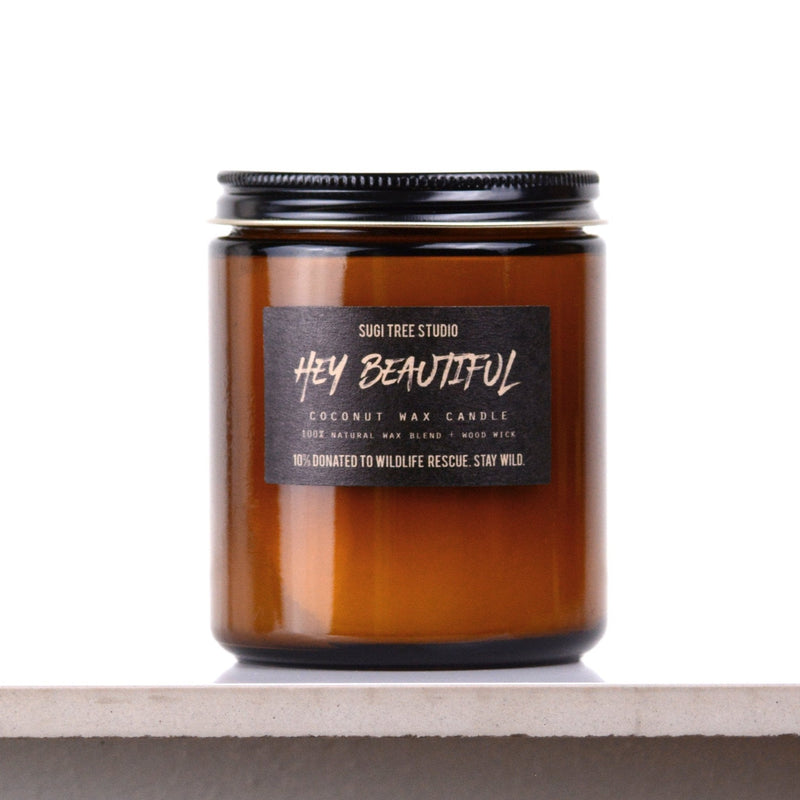No. 17: Hey Beautiful Wood Wick Candle