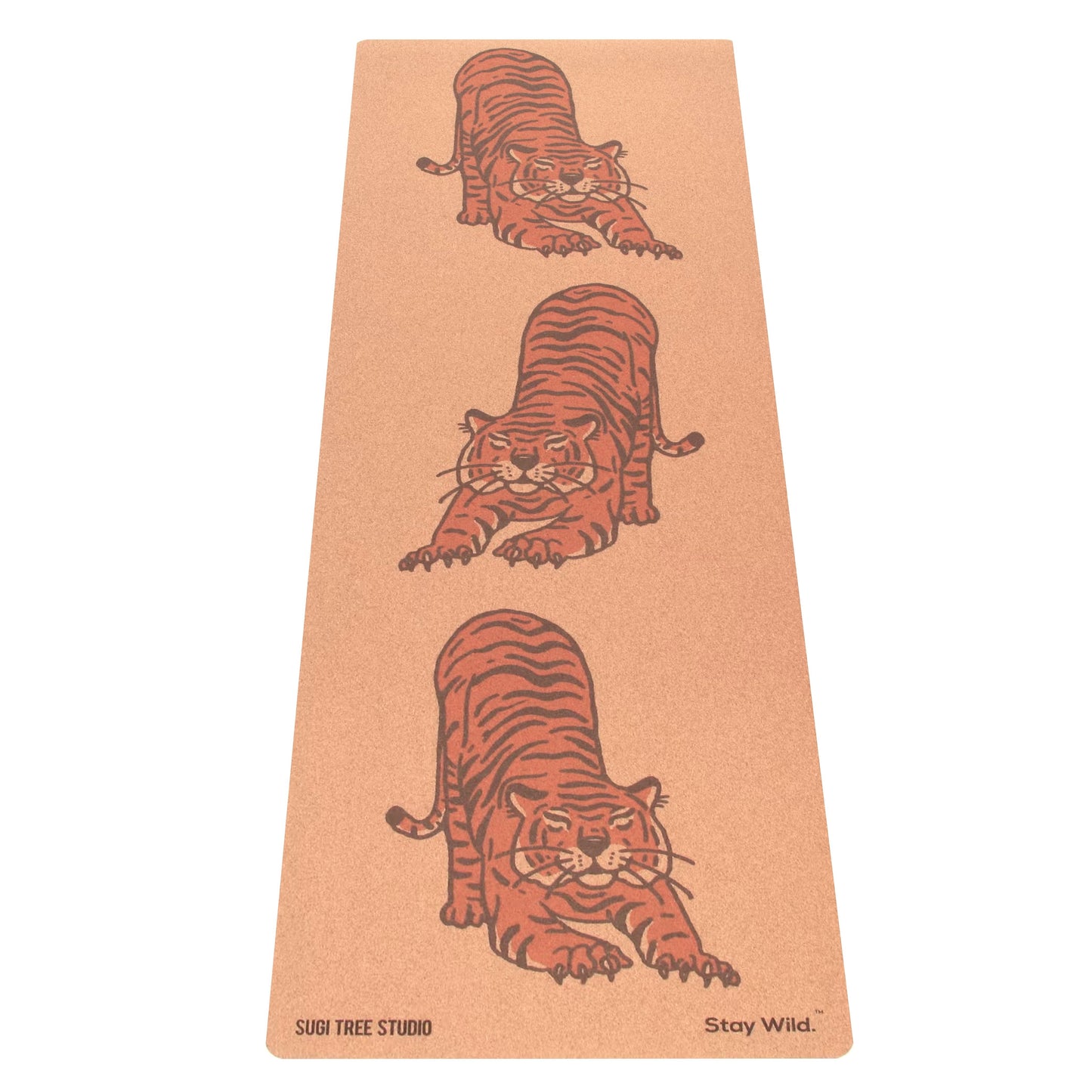 Downward Tiger Cork Yoga Mat | 4.5MM