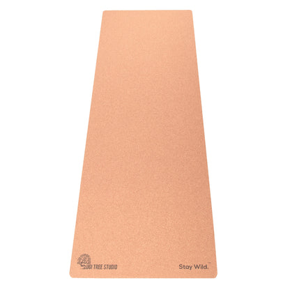 Plain Cork Yoga Mat | 4.5MM