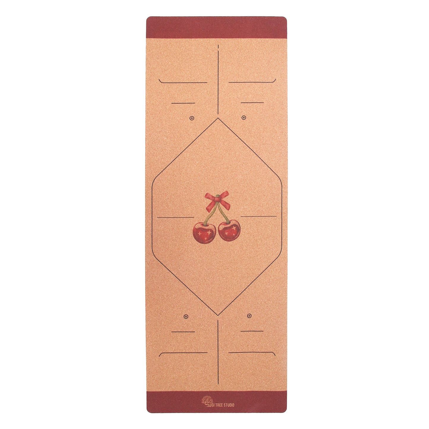Cherry Cork Yoga Mat | 4.5MM
