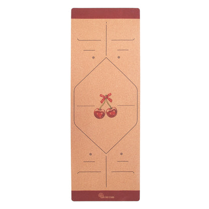 Cherry Cork Yoga Mat | 4.5MM