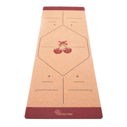 Cherry Cork Yoga Mat | 4.5MM