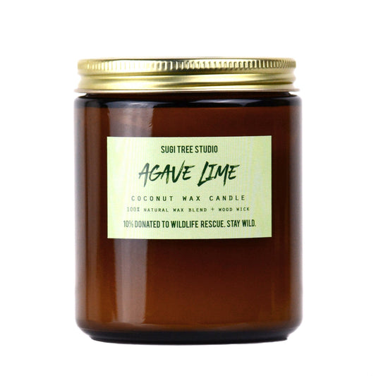 No. 04: Agave Lime Wood Wick Candle