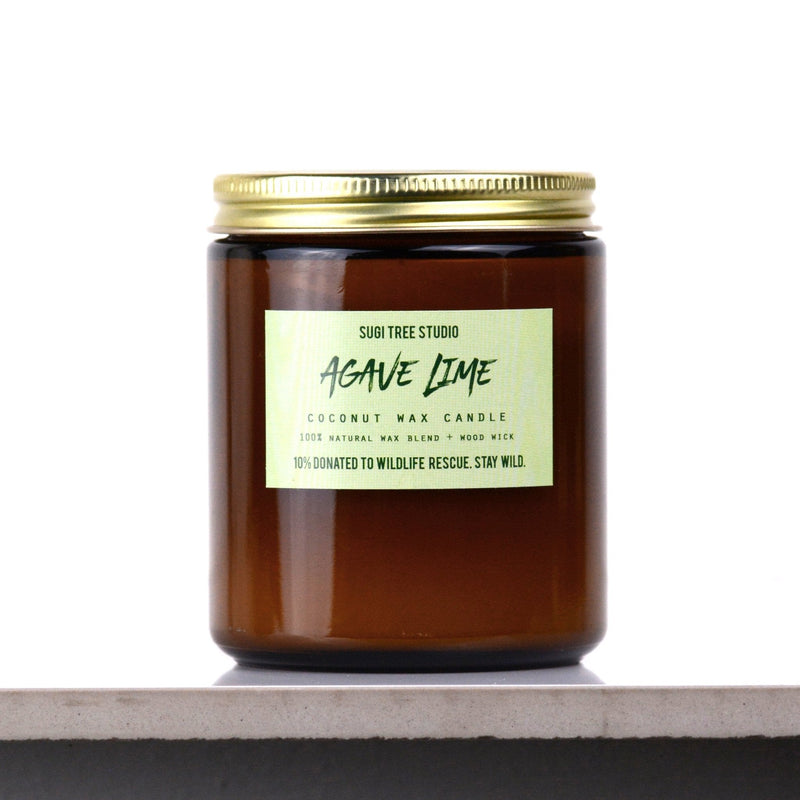 No. 04: Agave Lime Wood Wick Candle