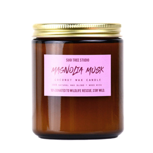 No. 05: Magnolia Musk Wood Wick Candle