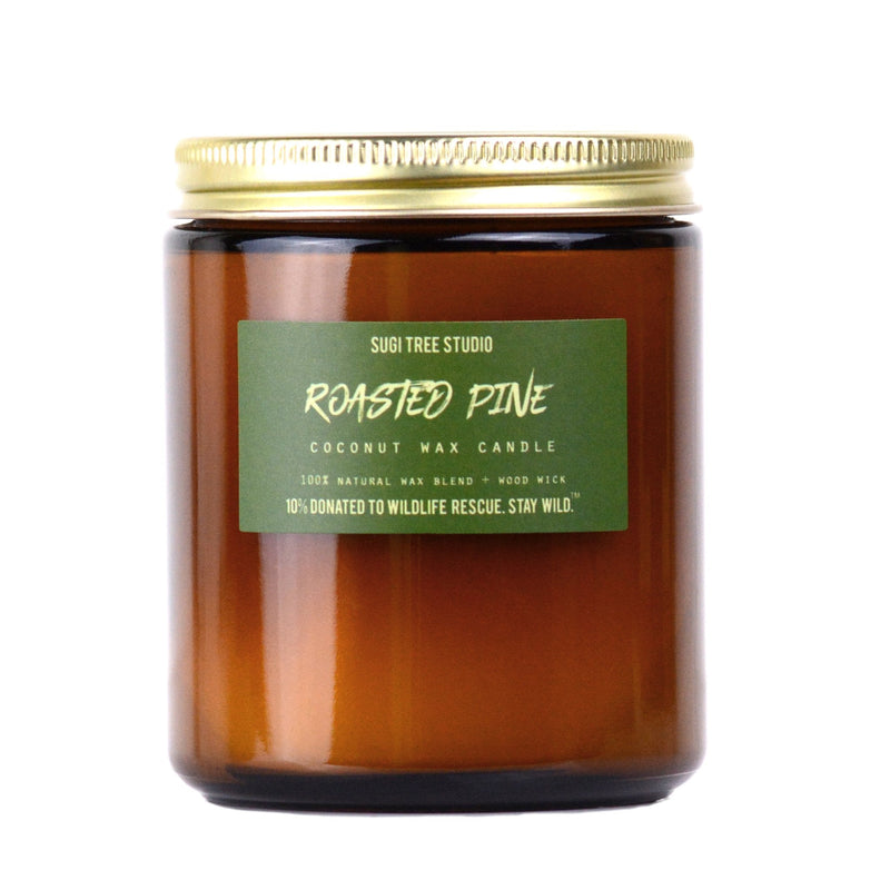 No. 14: Roasted Pine Wood Wick Candle