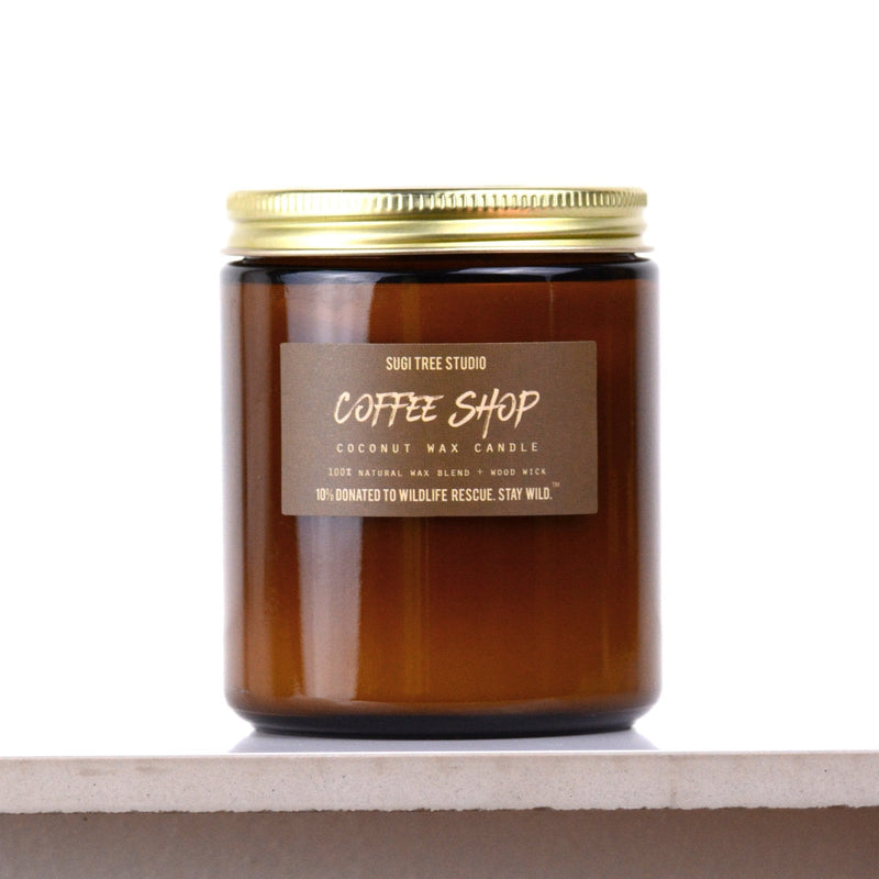 No. 15: Coffee Shop Wood Wick Candle