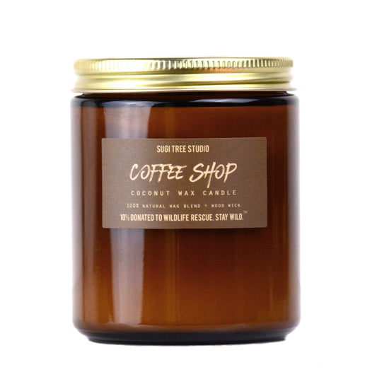 No. 15: Coffee Shop Wood Wick Candle