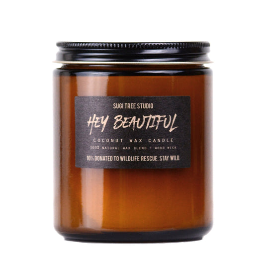 No. 17: Hey Beautiful Wood Wick Candle