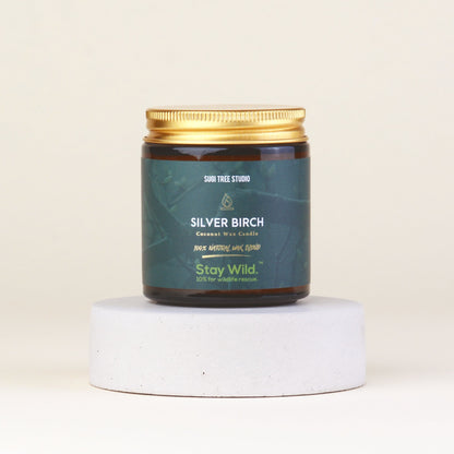 Silver Birch Coconut Wax Candle
