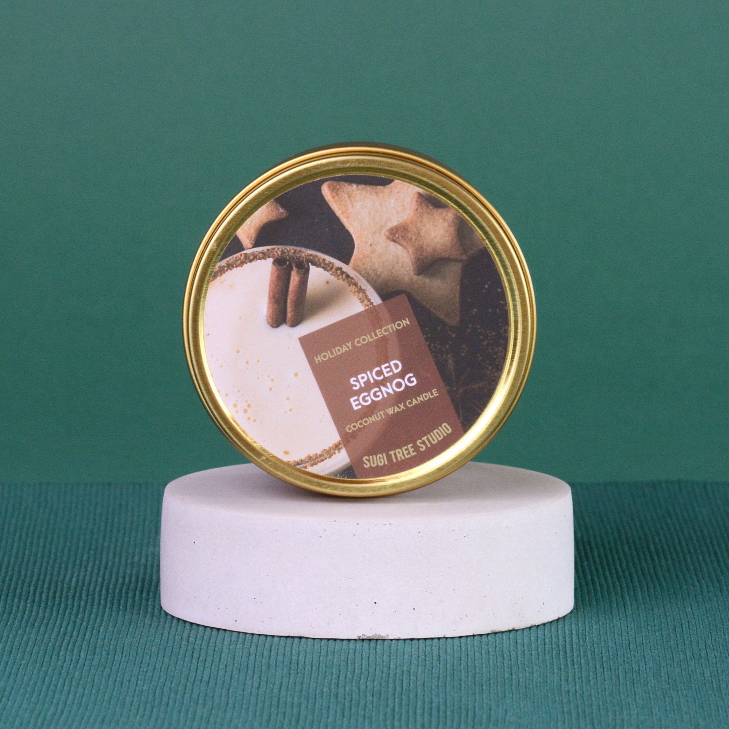 Spiced Eggnog Holiday Candle