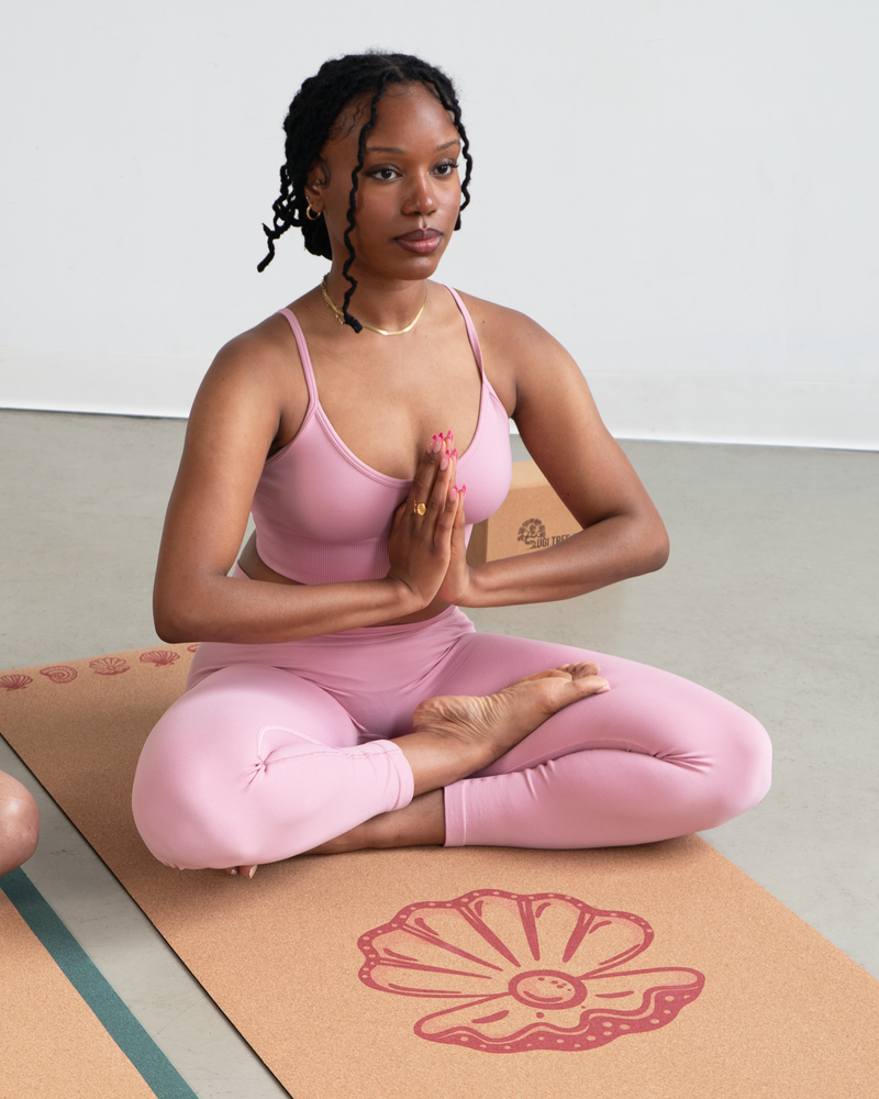 Coastal Calm Cork Yoga Mat | 4.5MM