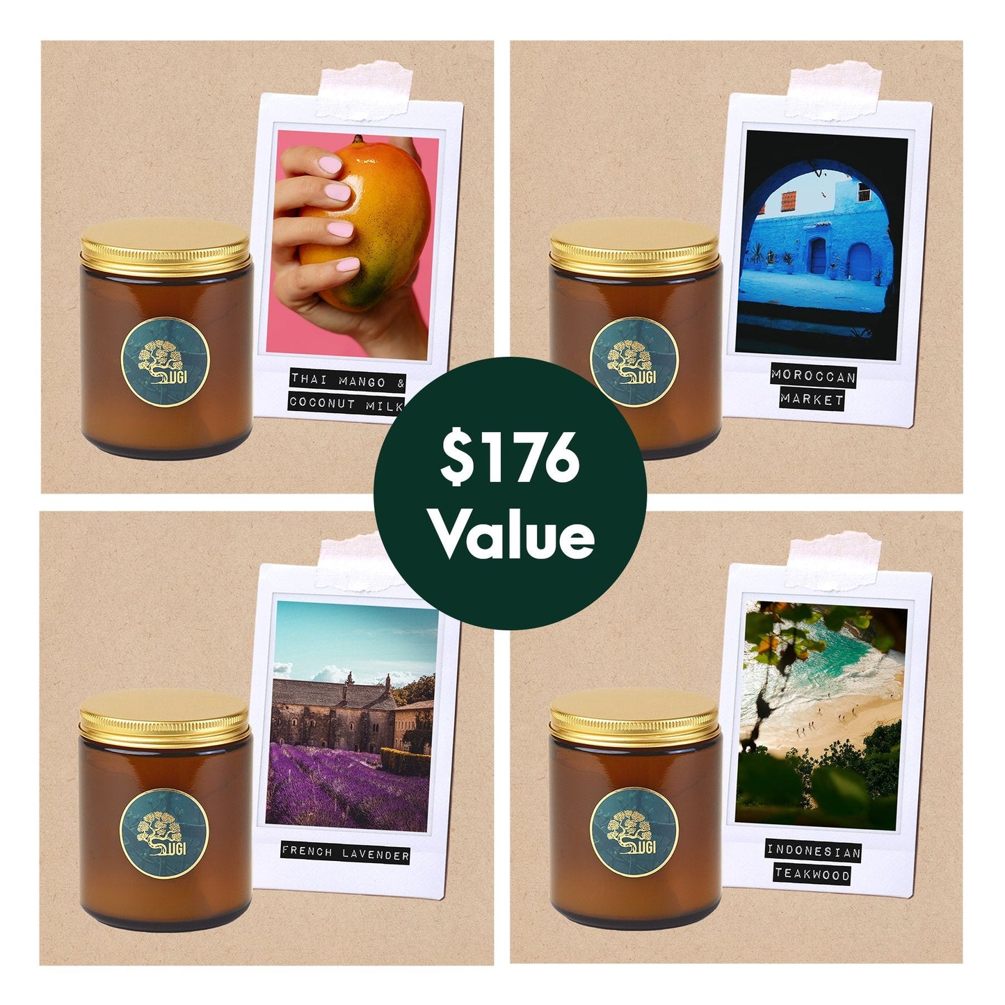Wanderlust Bundle - Candle Set of 4